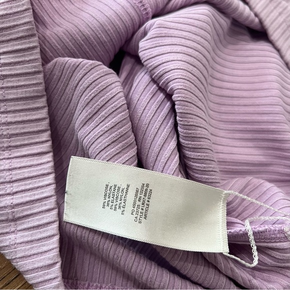 Aritzia Wilfred Free Murdock Ribbed Bodycon Tank Dress Medium - Picture 4 of 4